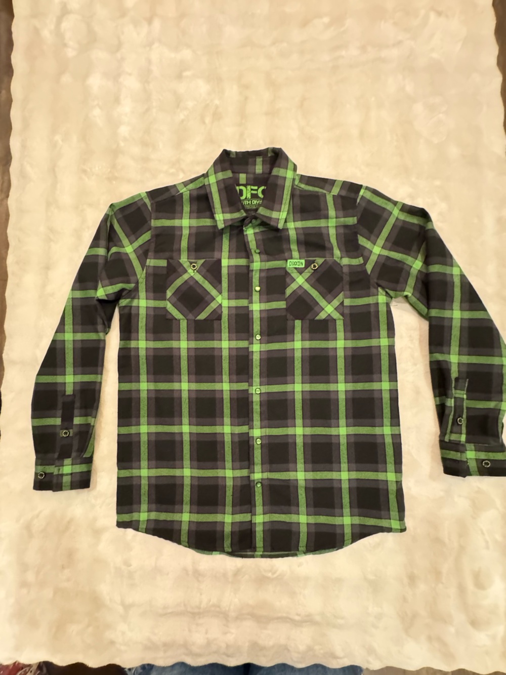 Youth XL Dixxon Flannel Company “Shifter" flannel shirt